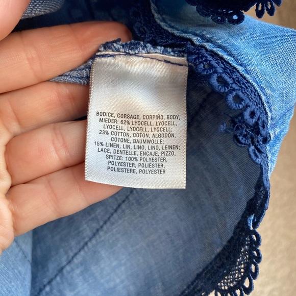 Holding horses denim laced chambray - Picture 7 of 9